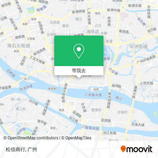 松信商行地图