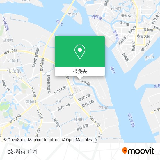 七沙新街地图