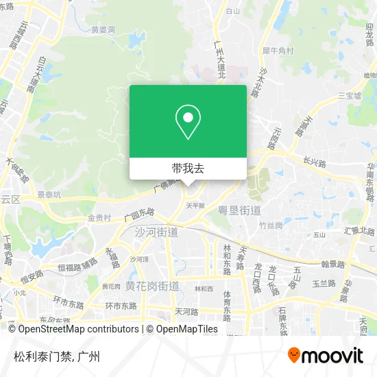 松利泰门禁地图