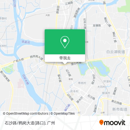 石沙路/鸦岗大道(路口)地图