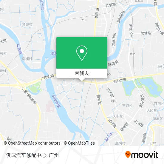 俊成汽车修配中心地图
