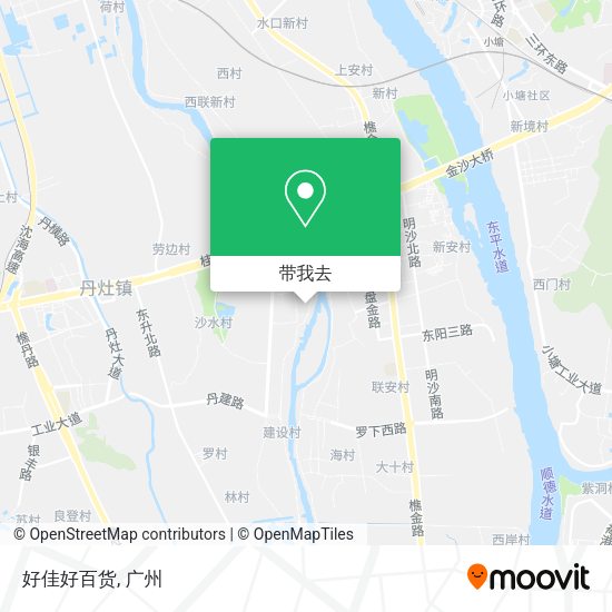 好佳好百货地图