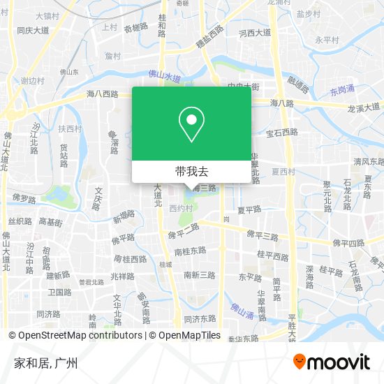 家和居地图