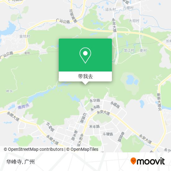 华峰寺地图