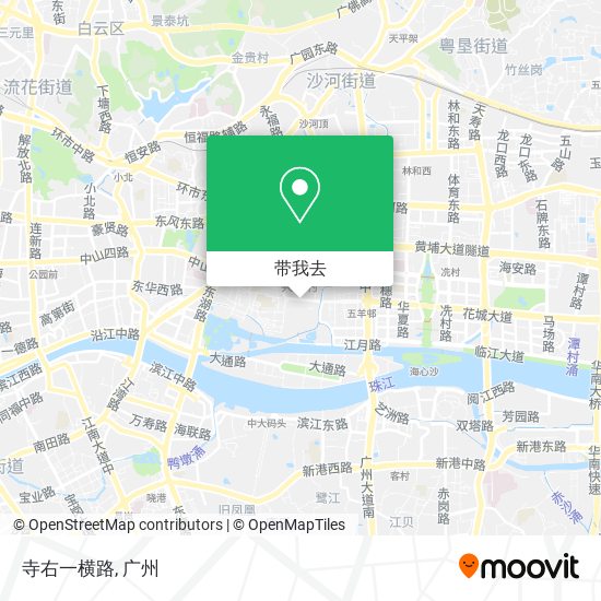 寺右一横路地图
