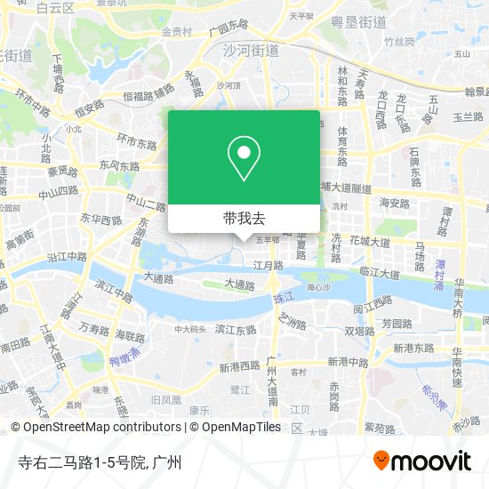 寺右二马路1-5号院地图