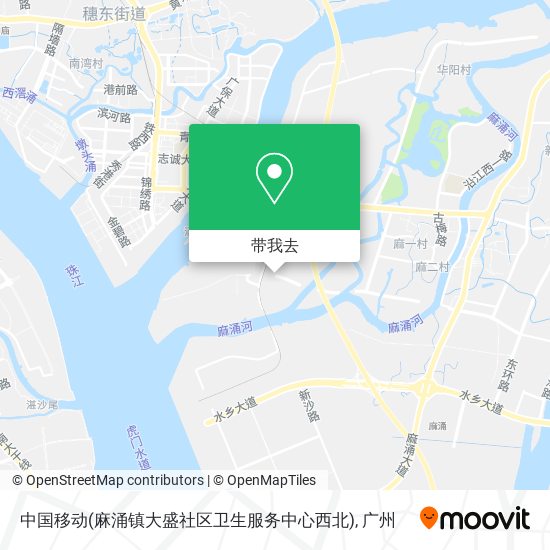 中国移动(麻涌镇大盛社区卫生服务中心西北)地图