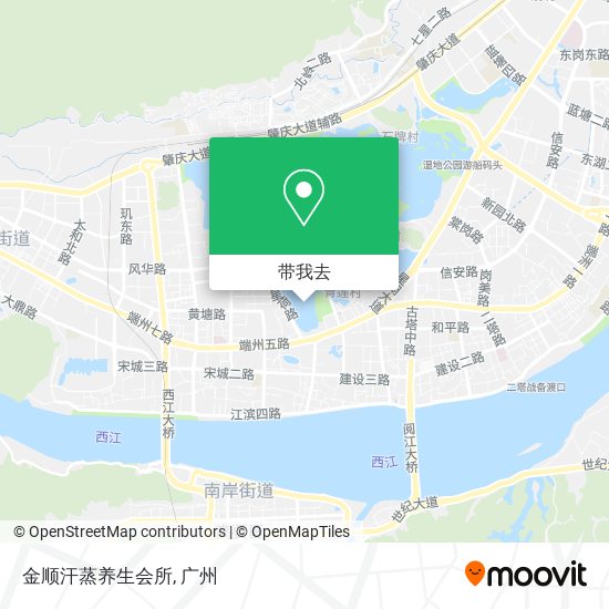 金顺汗蒸养生会所地图