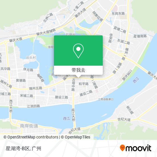 星湖湾-B区地图