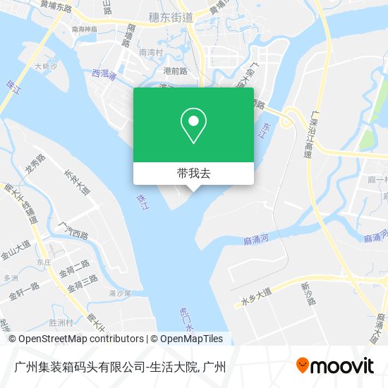 广州集装箱码头有限公司-生活大院地图