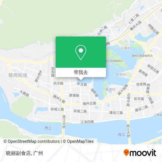 晓丽副食店地图