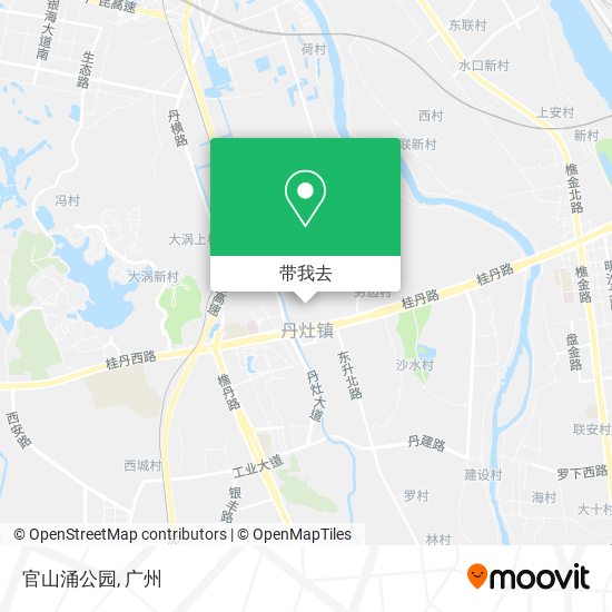 官山涌公园地图