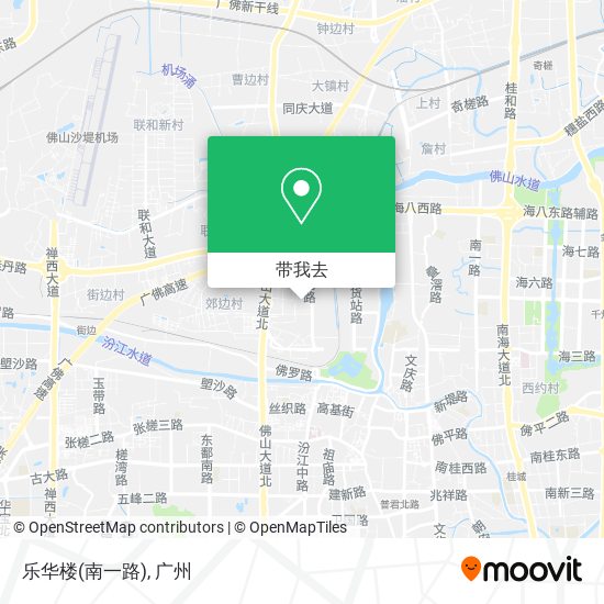 乐华楼(南一路)地图