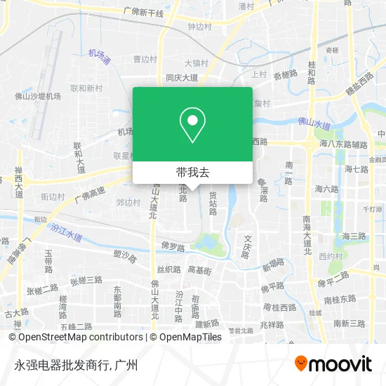 永强电器批发商行地图