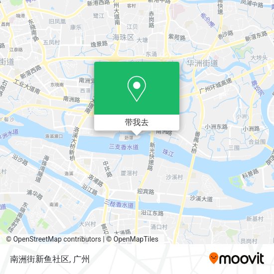 南洲街新鱼社区地图