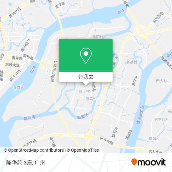 隆华苑-3座地图