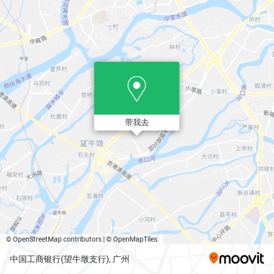 中国工商银行(望牛墩支行)地图
