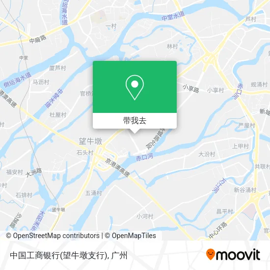 中国工商银行(望牛墩支行)地图