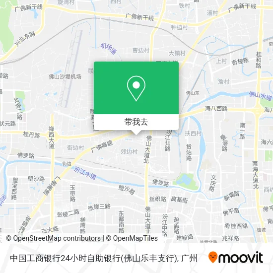 中国工商银行24小时自助银行(佛山乐丰支行)地图