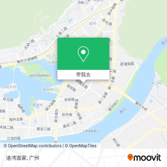 港湾面家地图