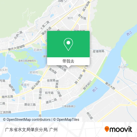 广东省水文局肇庆分局地图