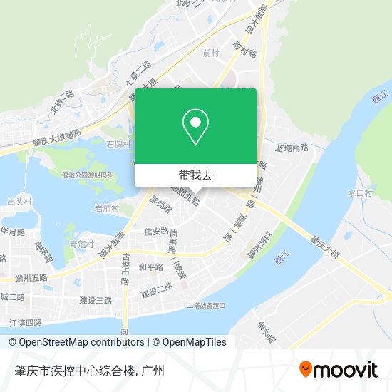 肇庆市疾控中心综合楼地图