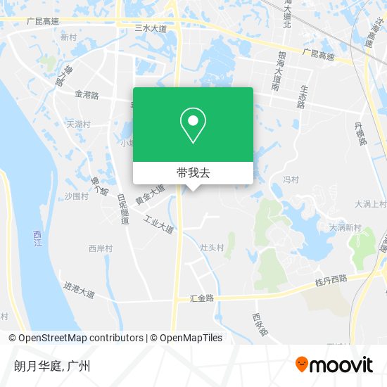 朗月华庭地图
