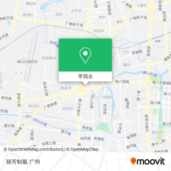 丽芳制服地图