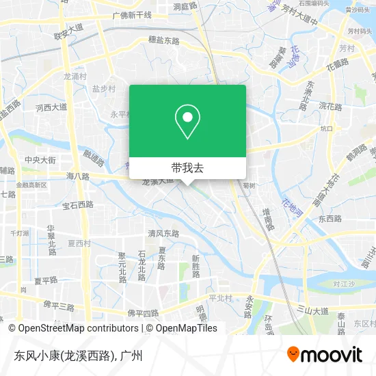 东风小康(龙溪西路)地图