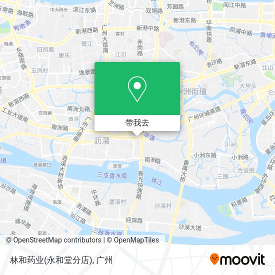 林和药业(永和堂分店)地图