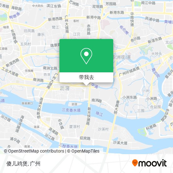 傻儿鸡煲地图