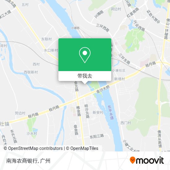 南海农商银行地图
