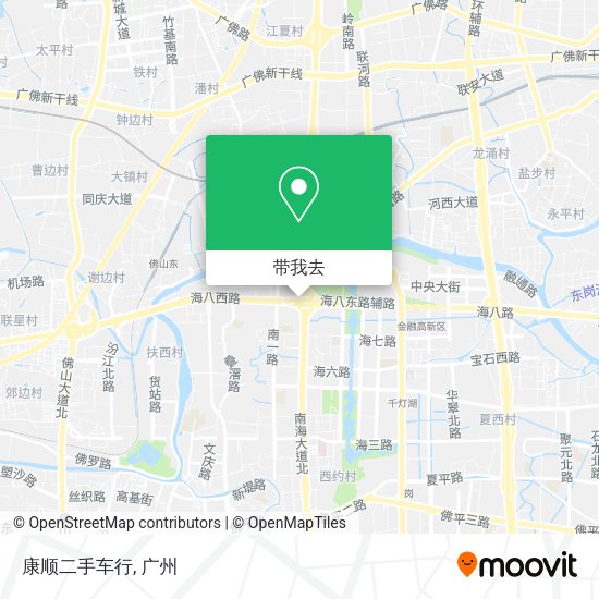 康顺二手车行地图
