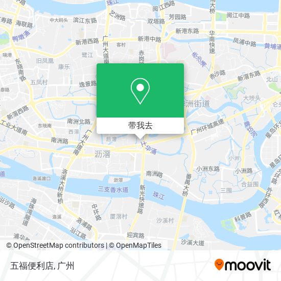 五福便利店地图