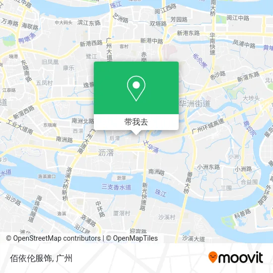 佰依伦服饰地图