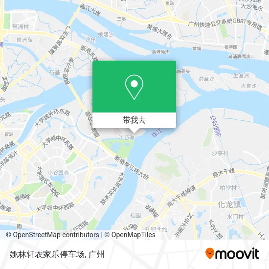 姚林轩农家乐停车场地图