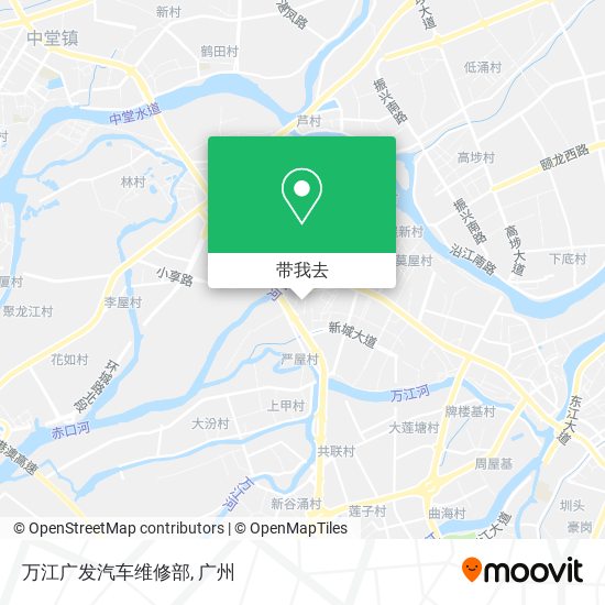 万江广发汽车维修部地图