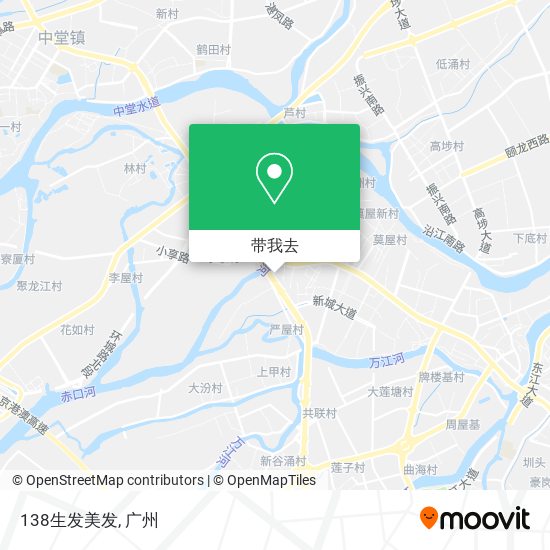 138生发美发地图