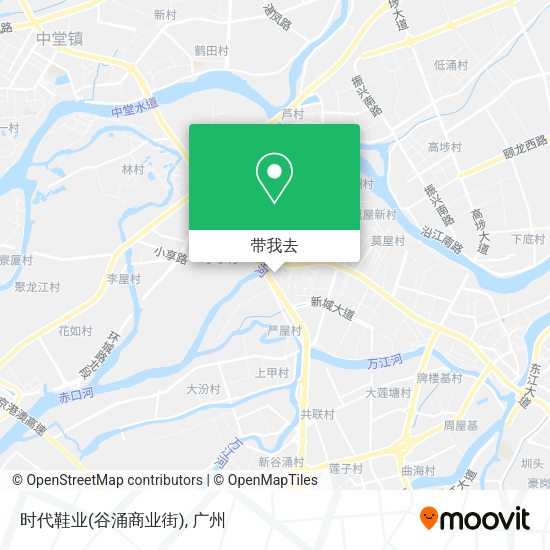 时代鞋业(谷涌商业街)地图