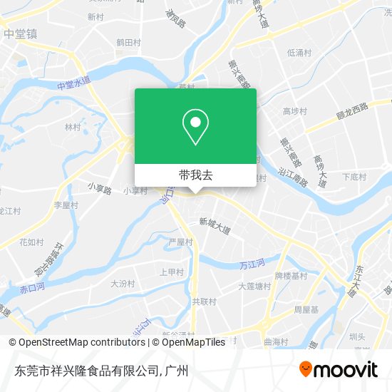 东莞市祥兴隆食品有限公司地图