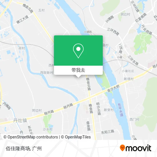 佰佳隆商场地图