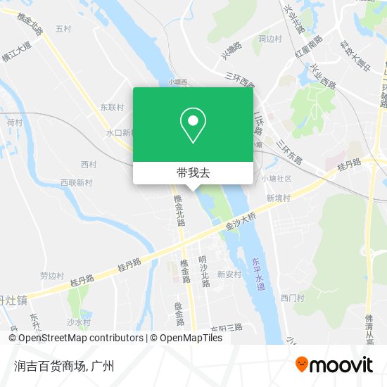 润吉百货商场地图