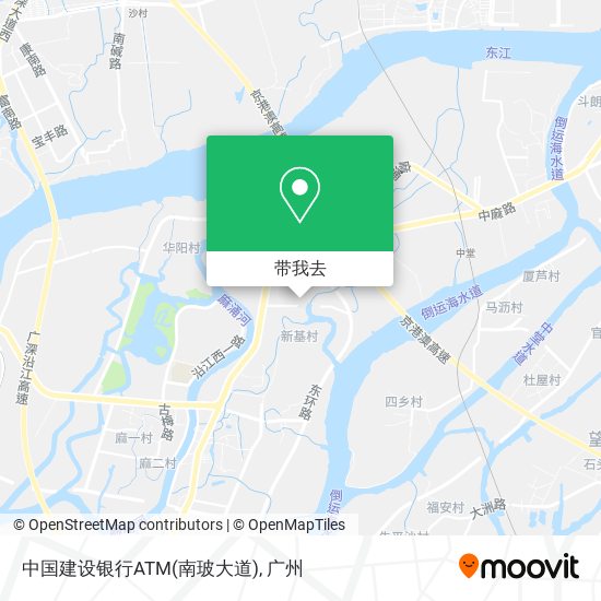 中国建设银行ATM(南玻大道)地图
