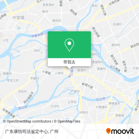 广东康怡司法鉴定中心地图