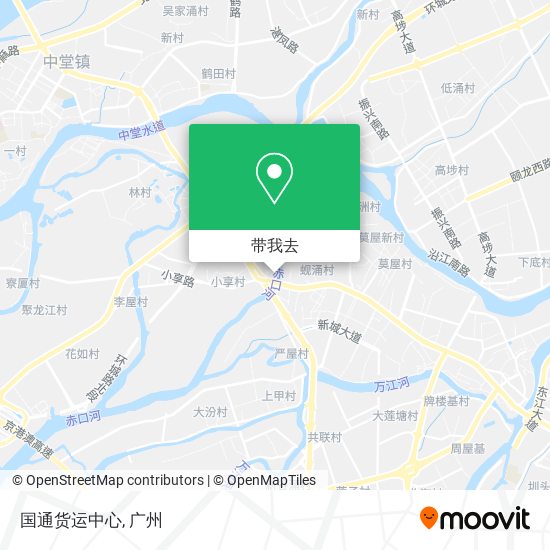 国通货运中心地图