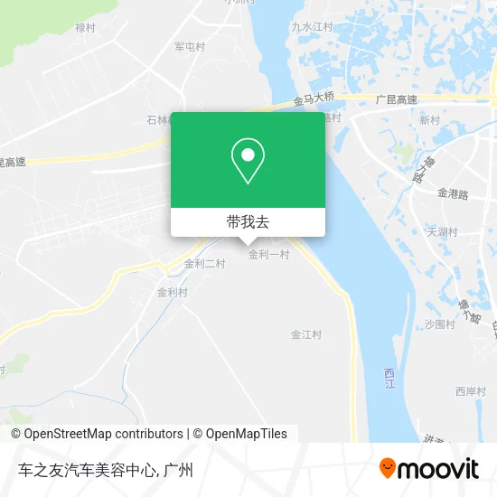 车之友汽车美容中心地图