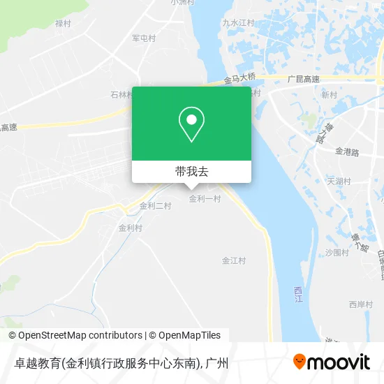 卓越教育(金利镇行政服务中心东南)地图