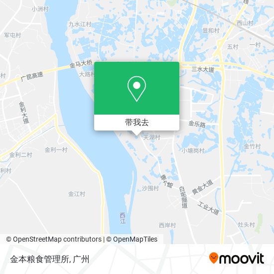金本粮食管理所地图