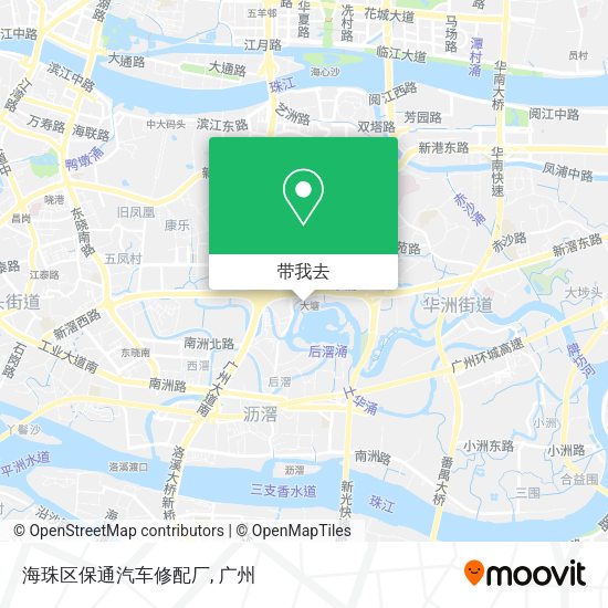 海珠区保通汽车修配厂地图