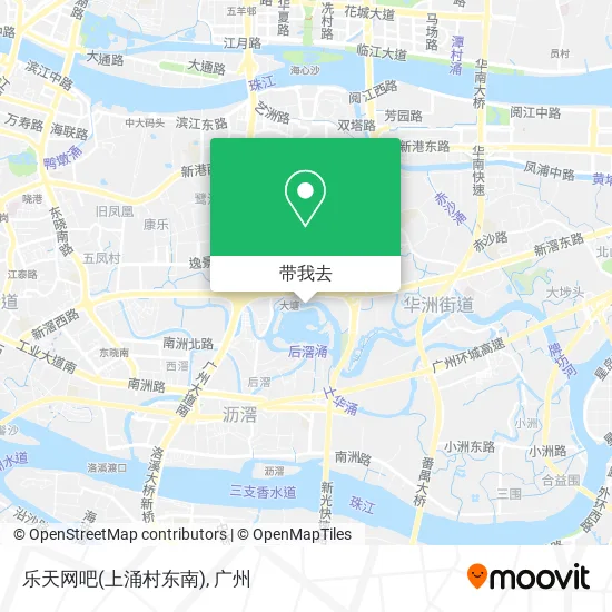乐天网吧(上涌村东南)地图